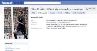 Facebook s'ha omplert d'aficionats a l'Olympique