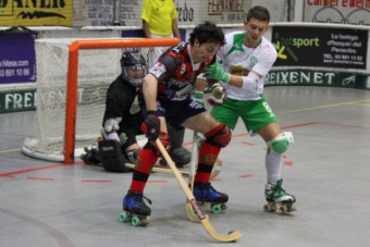 Cabestany, en una acció del partit | S. Sabaté