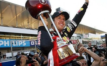 vettel2 Vettel celebra la victòria al Japó